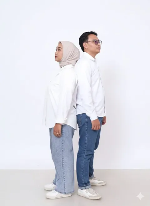 Foto sampul undangan Veri & Nadia