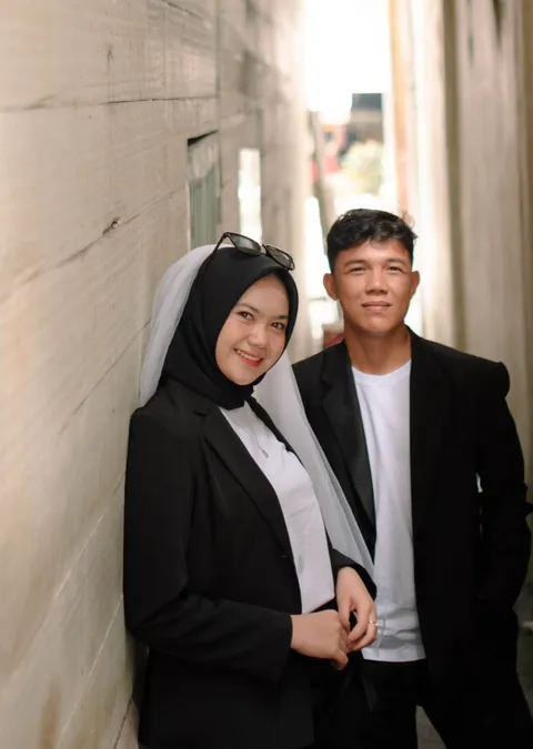 Foto sampul undangan Ihsan & Leli