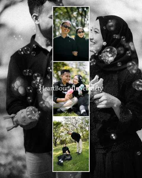 Foto sampul undangan Rheza & Prisya