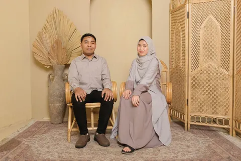 Foto sampul undangan Risman & Widia