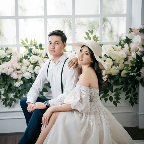 Foto sampul undangan Sinta & Ricky