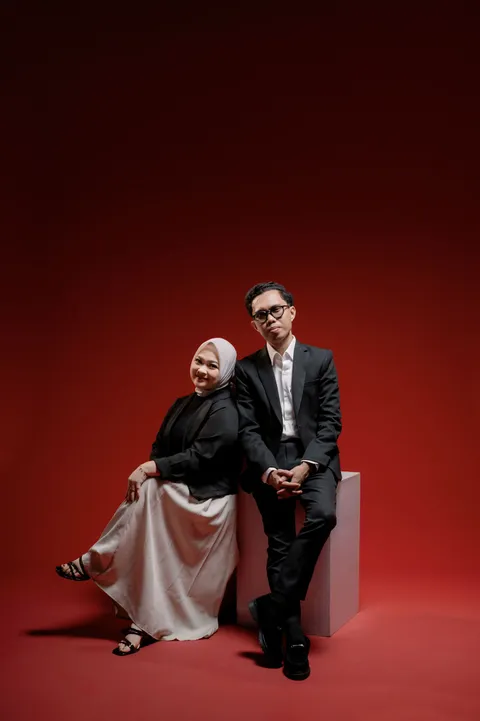 Foto sampul undangan Muly & Ziza