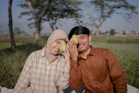 Foto sampul undangan Rahayu & Sandi