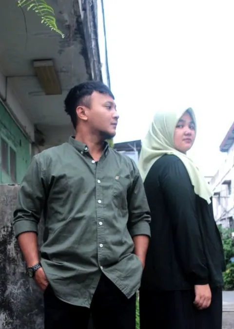 Foto sampul undangan Nia & Andy