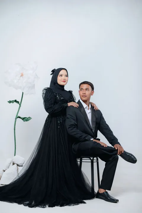 Foto sampul undangan Rafi & Eva
