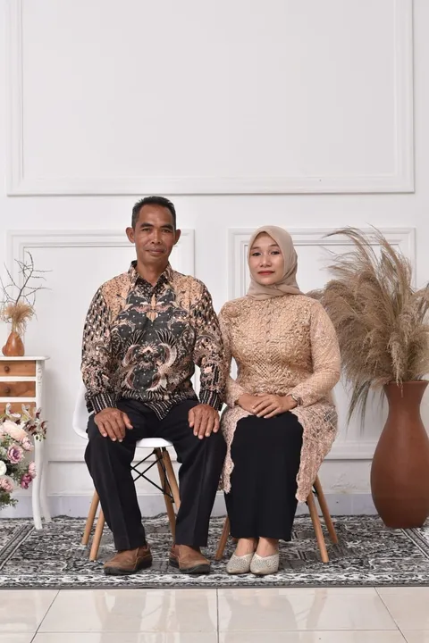 Foto sampul undangan Sunarti & Imam