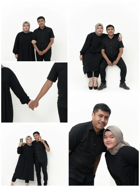 Foto sampul undangan Fajar & Resti