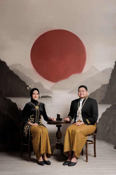 Foto sampul undangan Qadar & Deby