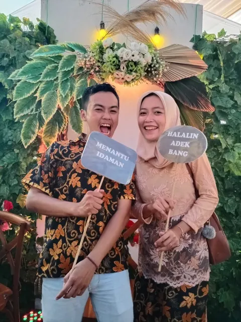 Foto sampul undangan Imam & Dhea
