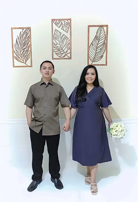 Foto sampul undangan Lidia & Budi