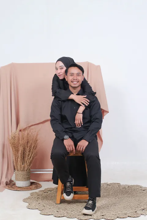 Foto sampul undangan Tina & Erik