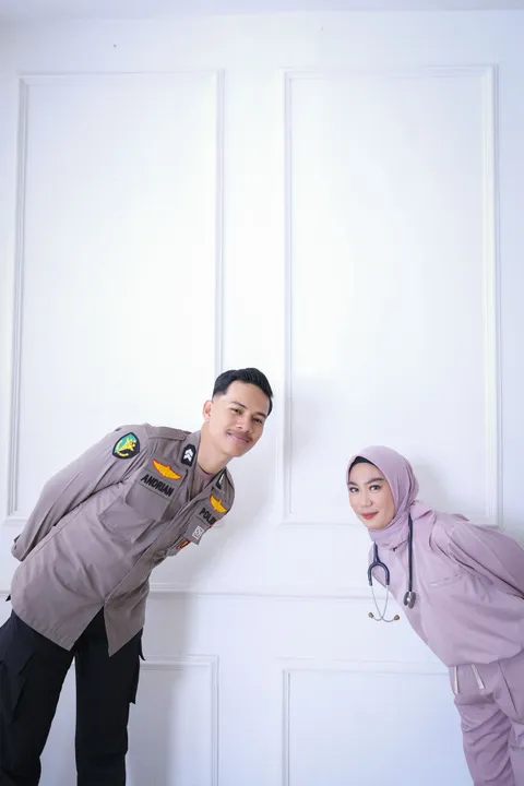 Foto sampul undangan Andrian & Indah