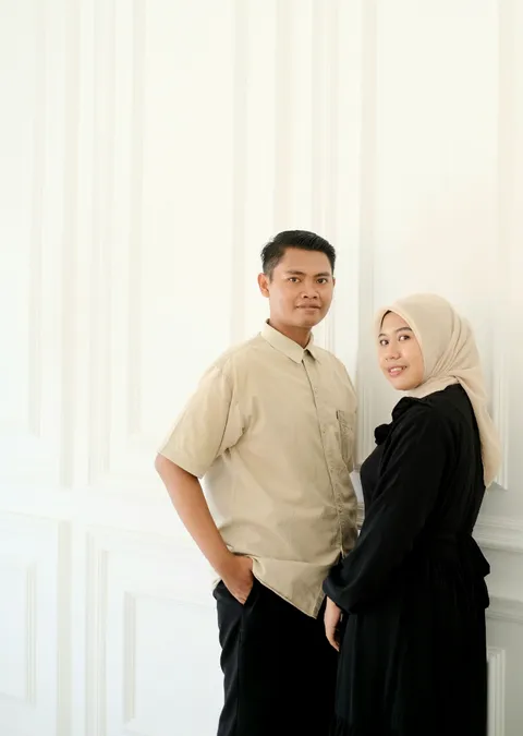 Foto sampul undangan Fajar & Jennah