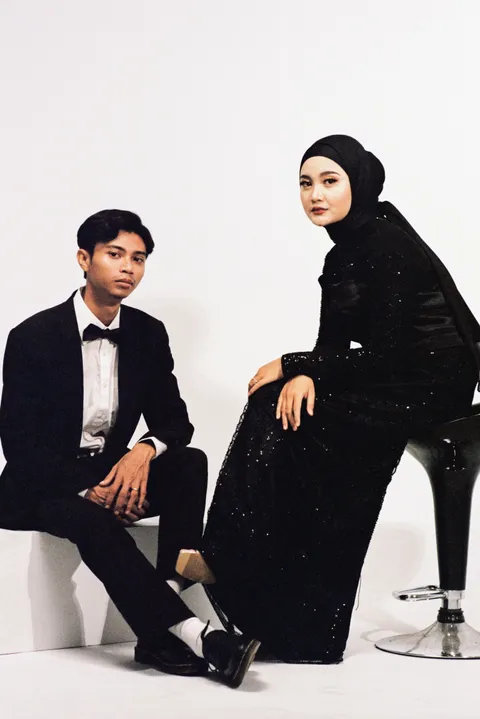 Foto sampul undangan Shila & Agung