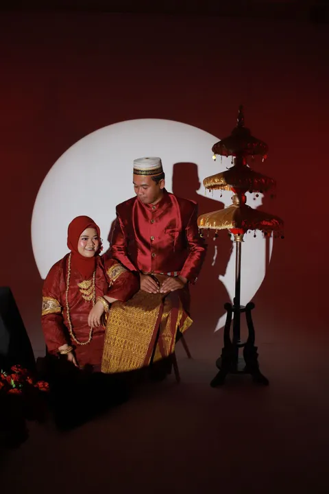 Foto sampul undangan Nino & Evi