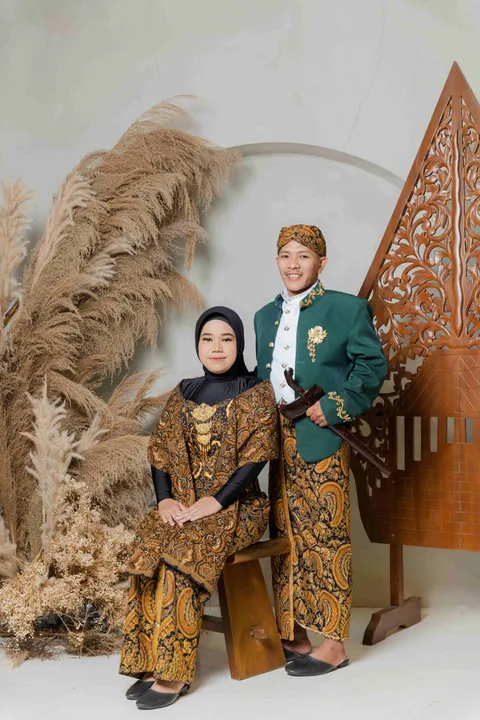 Foto sampul undangan Dede & Iin