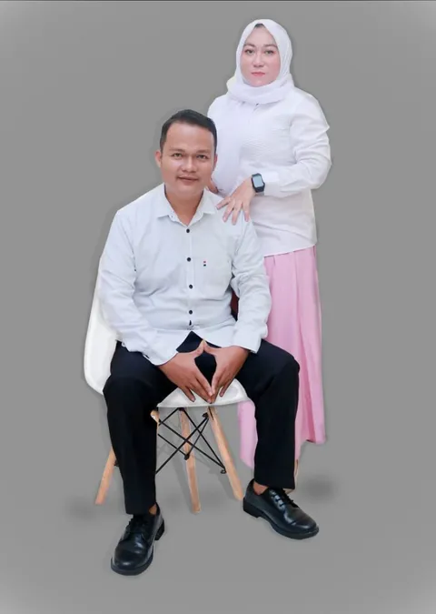 Foto sampul undangan Nofri & Dayu