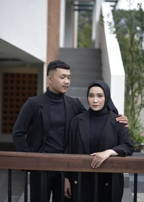 Foto sampul undangan Fajar & Agnes