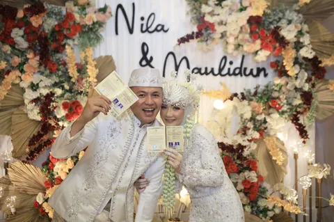 Foto sampul undangan Nila & Maulidun