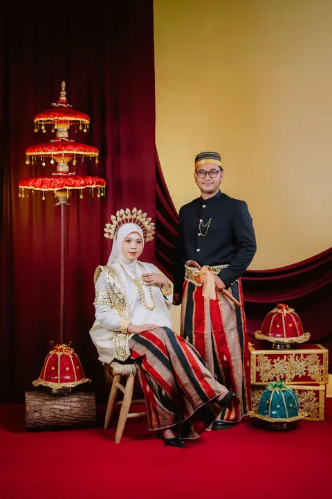 Foto sampul undangan Akbar & Nindy