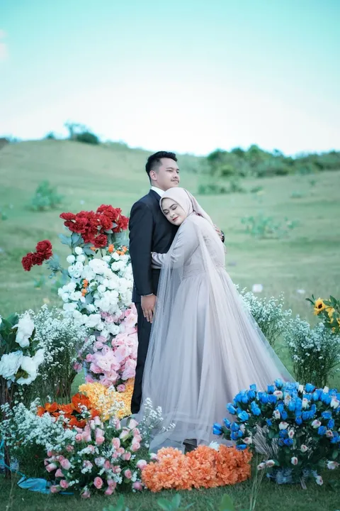 Foto sampul undangan Dandi & Intan