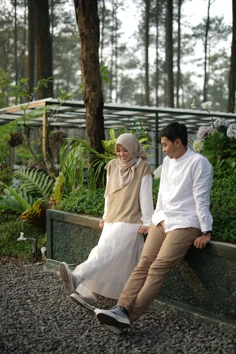 Foto sampul undangan Dede & Dita