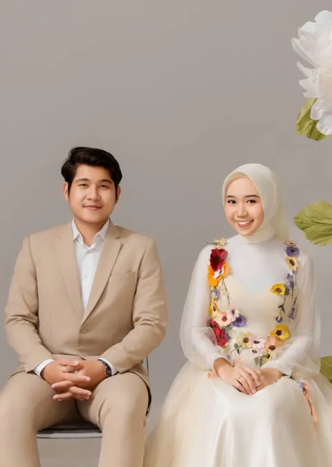 Foto sampul undangan Fibri & Nismah