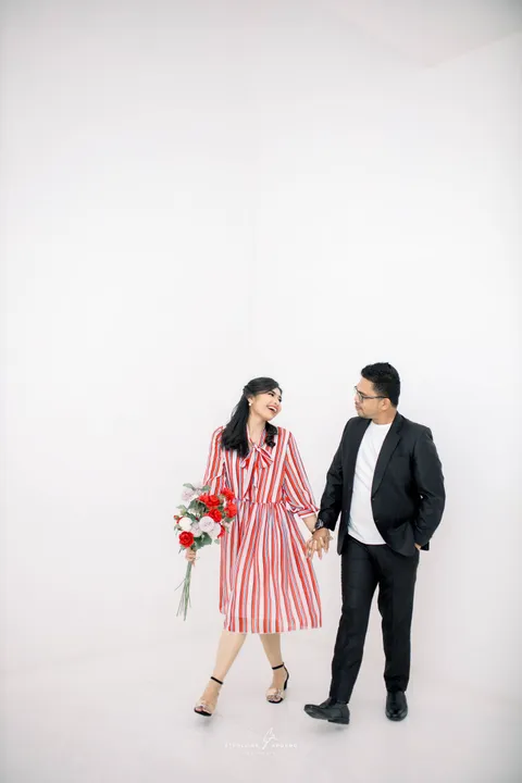 Foto sampul undangan Elgina & Sony
