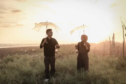 Foto sampul undangan Sandy & Zahro