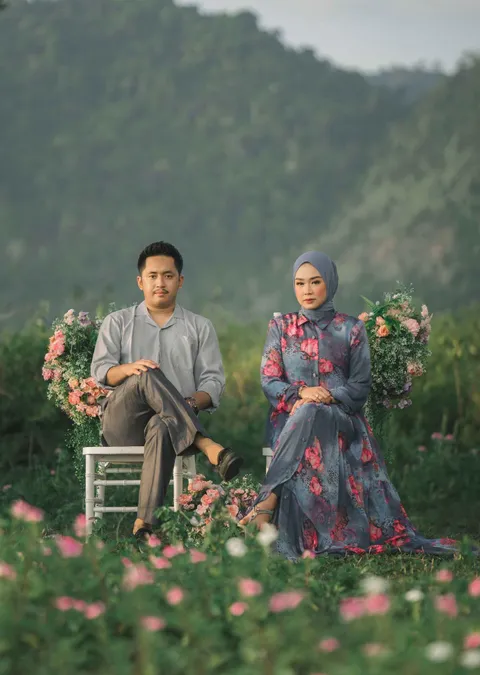 Foto sampul undangan Sausan & Ikhsan