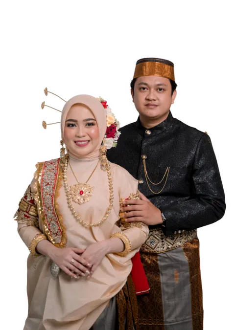 Foto sampul undangan Sahra & Alim