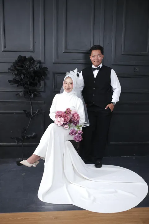 Foto sampul undangan Nita & Yazid