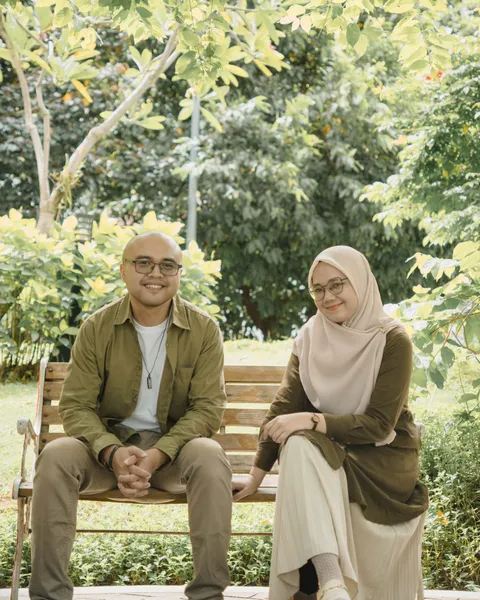 Foto sampul undangan Silvia & Harri
