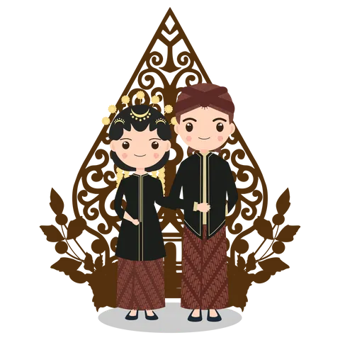 Foto sampul undangan Wahyu & Egi