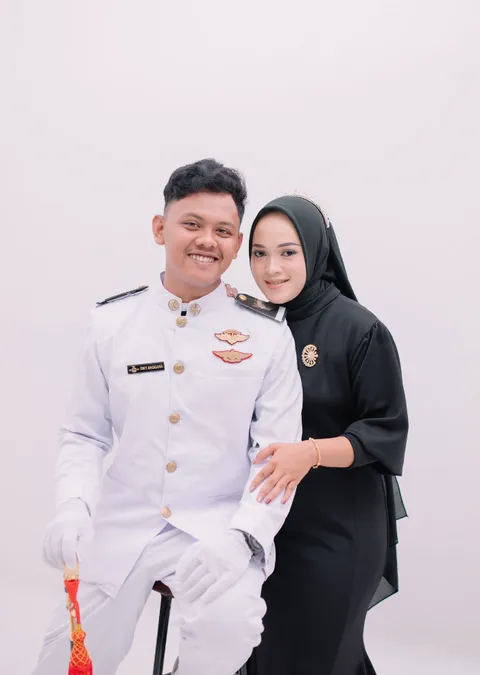 Foto sampul undangan Angga & Nisfu