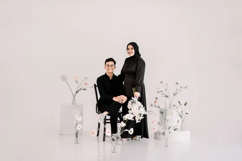 Foto sampul undangan Intan & Alif