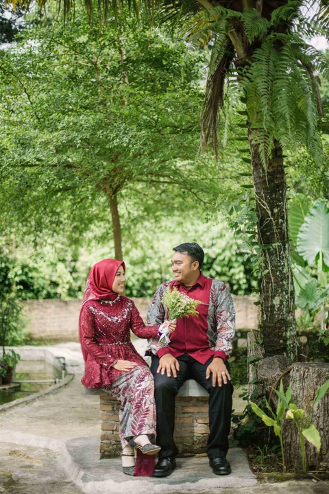 Foto sampul undangan Kevin & Ni'mah