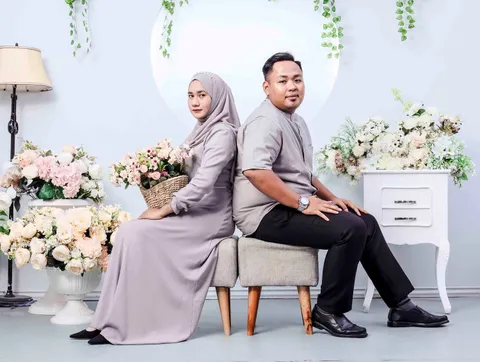 Foto sampul undangan Caca & Eko