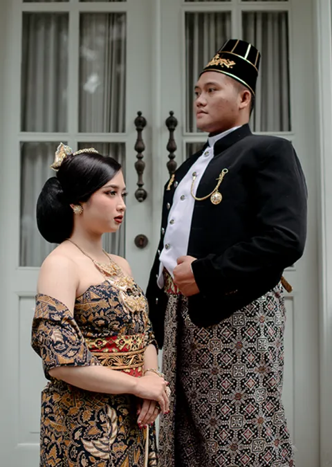 Foto sampul undangan Frans & Dea