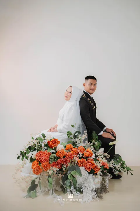 Foto sampul undangan Gio & Mada
