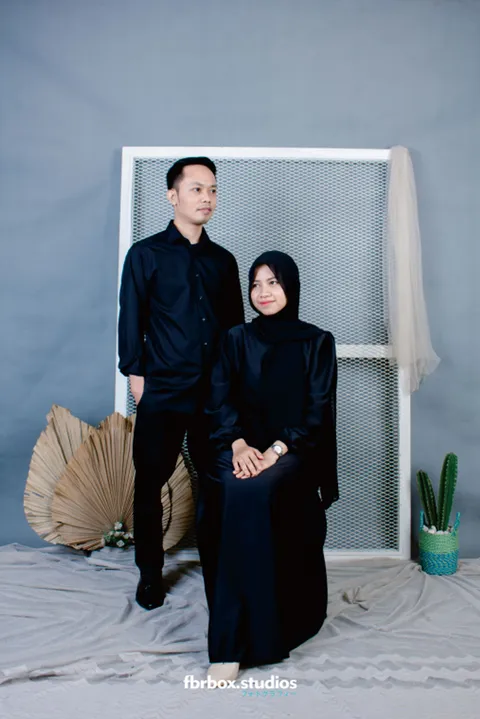 Foto sampul undangan Heru & Sari