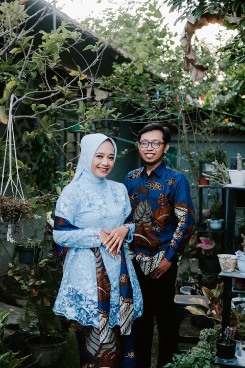 Foto sampul undangan Siva & Riyan