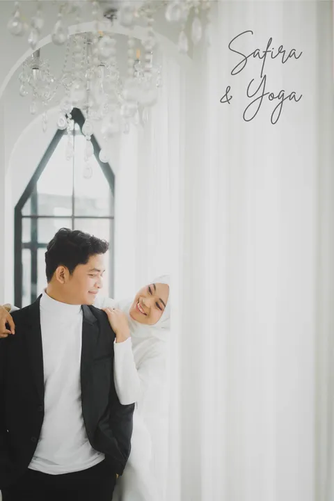 Foto sampul undangan Yoga & Safira