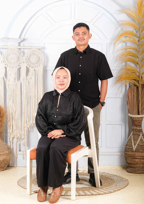 Foto sampul undangan Imas & Aldhy