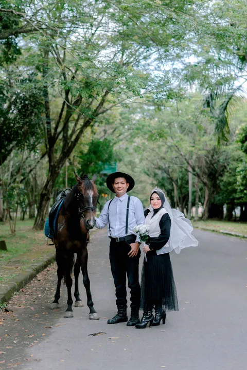 Foto sampul undangan Wahyu & Ranti