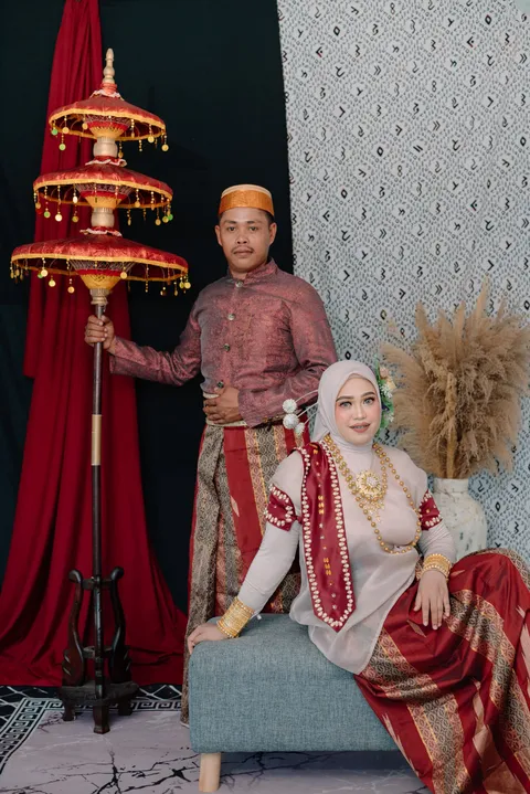 Foto sampul undangan Saddan & Indry