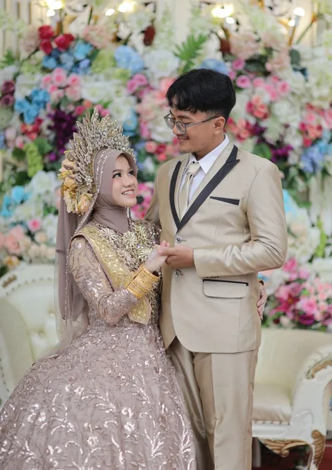 Foto sampul undangan Aca & Juna
