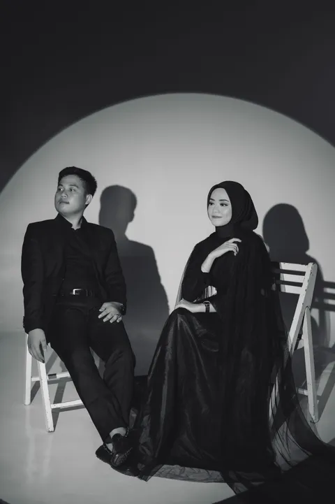 Foto sampul undangan Nadea & Rando