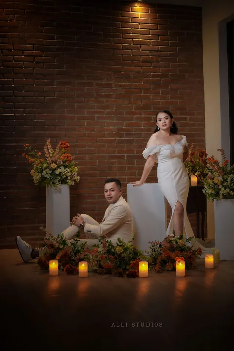 Foto sampul undangan Claudia & Agung