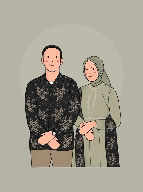 Foto sampul undangan Salma & Bayu
